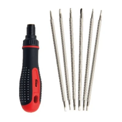 7PCS Rachet Handle Skrūvgriežu komplekts